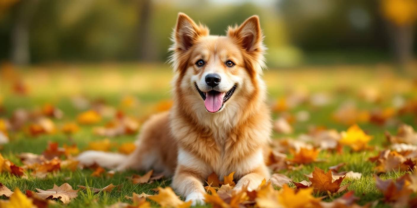 Chien perdant ses poils en automne – Espace Toutou Relax Mézières