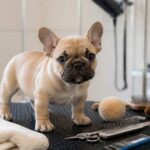 Premier toilettage chiot Mézières – séance d'initiation chez Espace Toutou Relax