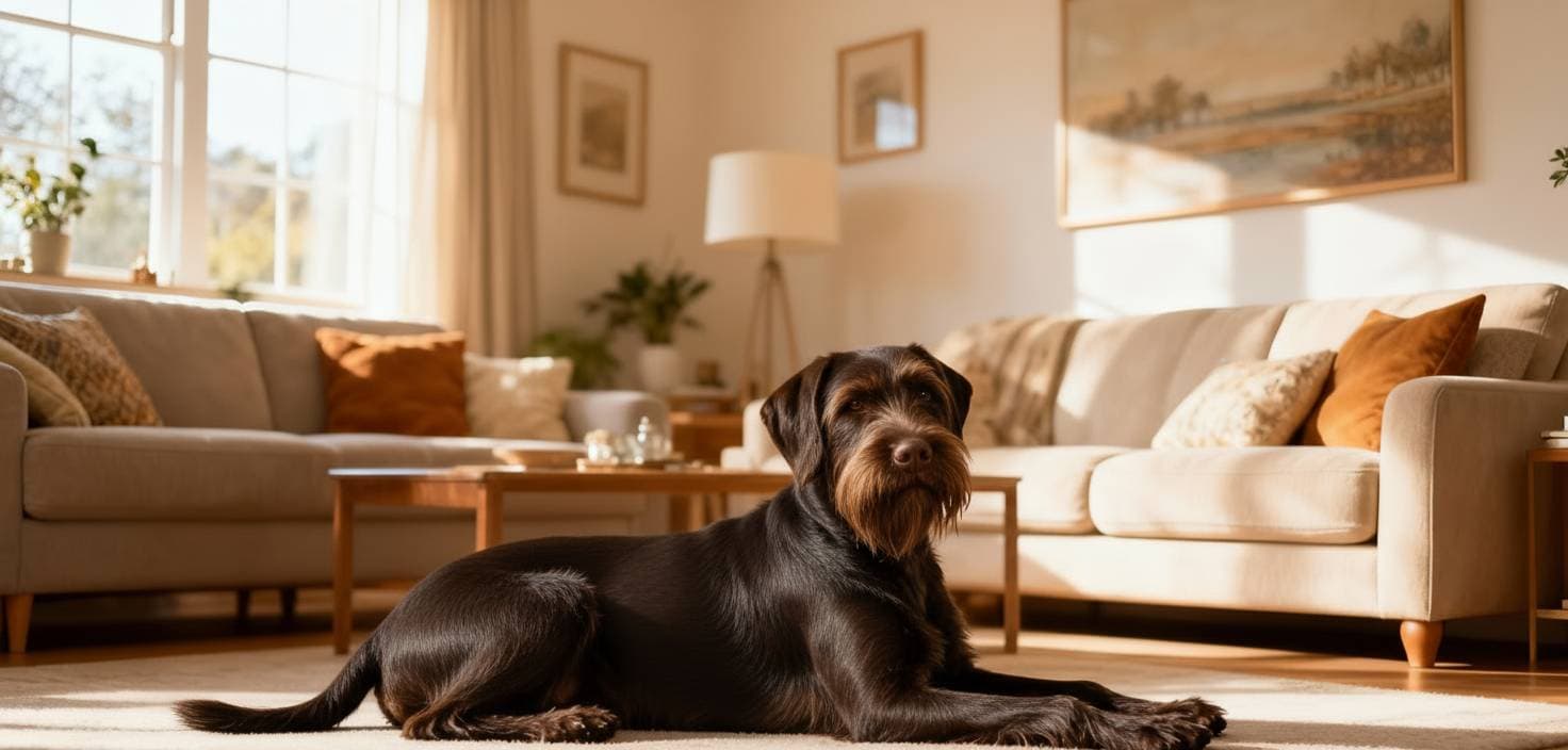 Toilettage Griffon Korthals Mézières – soin professionnel chez Espace Toutou Relax