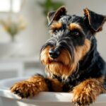 Toilettage Airedale Terrier Mézières – trimming professionnel dans le salon Espace Toutou Relax
